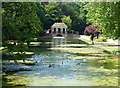 View from the bridge, Russell Gardens