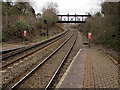 Footbridge north of Danescourt railway station, Cardiff