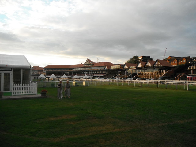 Chester Race Course grandstand © Richard Hoare :: Geograph Britain and ...