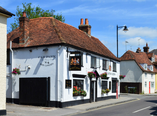 The Kings Arms, Whitchurch, Hampshire © Oswald Bertram cc-by-sa/2.0 ...