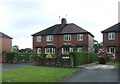 Semi detached houses, Gallows Green