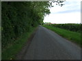 Minor road towards West Torrington