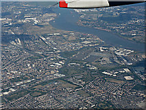 TQ4482 : Beckton from the air by Thomas Nugent