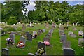 Felsted: Holy Cross Church: Part of the graveyard