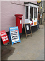 TM0386 : Market Place George V Postbox by Geographer