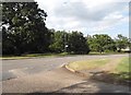 Station Road at the junction of The Old Coach Road