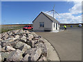 HY6033 : Ferry waiting room on Sanday by Oliver Dixon