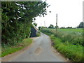 Lane towards Bakers End