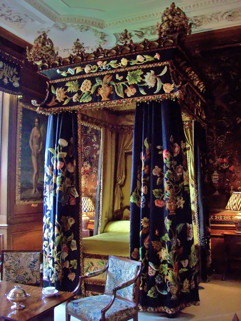 The Black & Yellow Bedroom, Burghley House