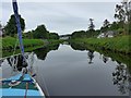 The Crinan Canal - approaching Ardrishaig