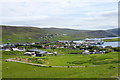 Scalloway from the track to Burwick