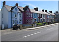 Row of houses, North Road, Cardigan