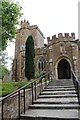 Church steps, Merriott