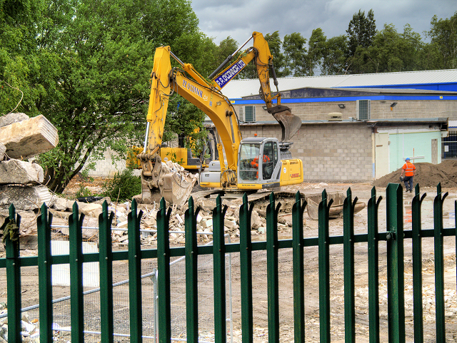 Demolition Of High School © David Dixon Cc-by-sa/2.0 :: Geograph ...