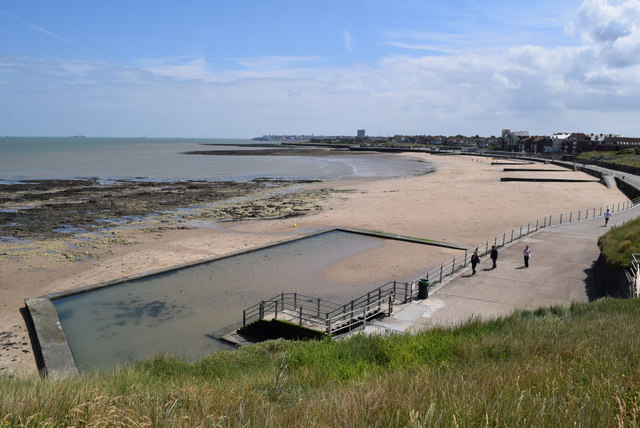 Westgate-on-Sea swimming pool © Keith Edkins :: Geograph Britain and ...