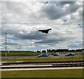 Vulcan bomber over Shadowmoss