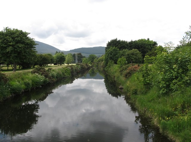 The placid Tullybranigan River in Islands Park