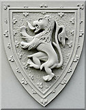 NS7993 : Lion Rampant on the Bruce Statue at Stirling Castle by Thomas Nugent