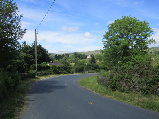 Road at Aghavannagh © Jonathan Thacker :: Geograph Ireland