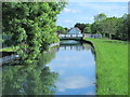 The New River east of Dewhurst Road, Churchgate, EN8