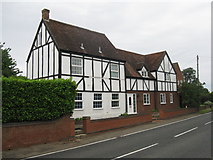 TL1351 : House on High Street, Great Barford by M J Richardson