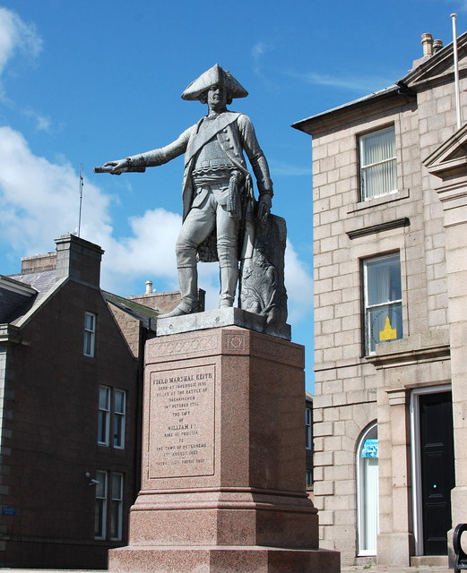 Field Marshal Keith statue, Peterhead