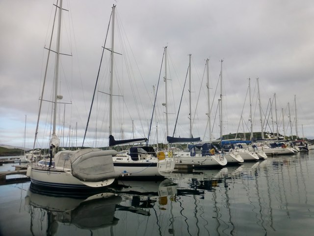 Yachts At Craobh Haven Marina © Rude Health cc-by-sa/2.0 :: Geograph ...