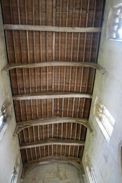 Saint Nicholas, Walcot: Nave roof