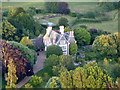 Hamsey House from the air