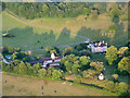 Coombe Place from the air