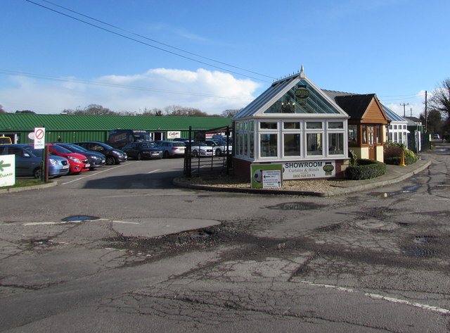 Entrance to Pugh's Garden Centre,... © Jaggery :: Geograph Britain and ...