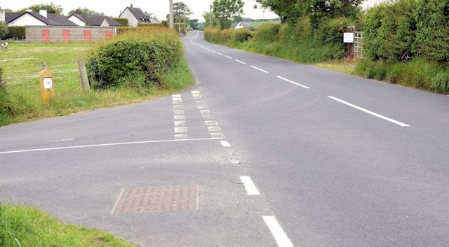 The Ballyblack Road near Carrowdore (June 2015)