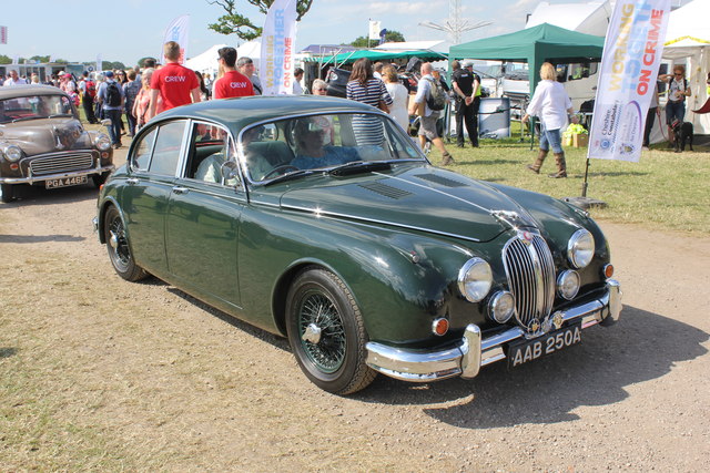 Mark 2 Jaguar at the Cheshire County Show