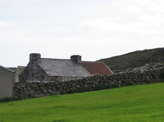Disused traditional Mourne cottage