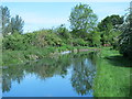 The New River west of the Brookfield Retail Park