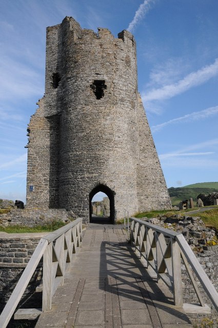 Remains of gatehouse, Aberystwyth Castle