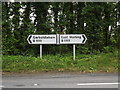 Roadsign on Harling Road