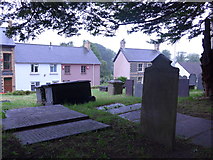 SN5981 : St Padarn, Llanbadarn Fawr: churchyard (iii) by Basher Eyre