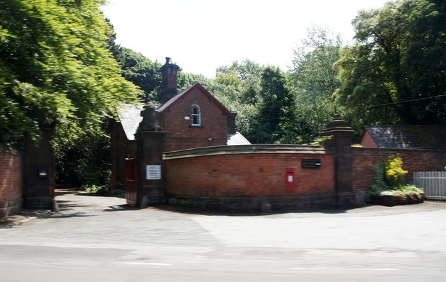 Entrance to Ince Blundell Hall
