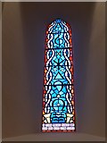 SN5981 : St Padarn, Llanbadarn Fawr: stained glass window (d) by Basher Eyre