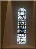SN5981 : St Padarn, Llanbadarn Fawr: stained glass window (g) by Basher Eyre