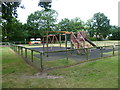 Playground next to the North Downs Way