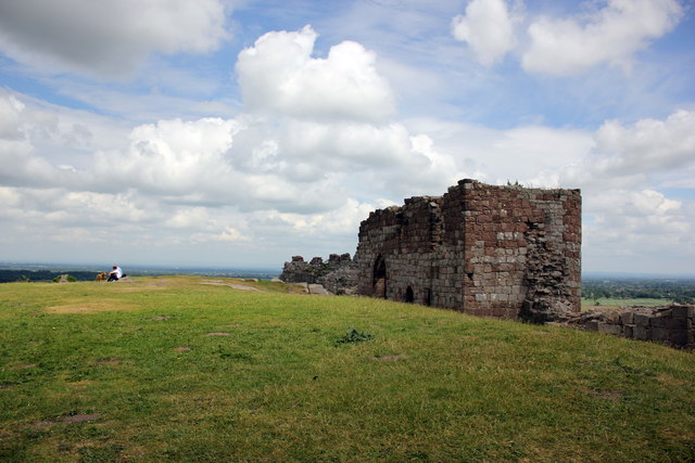 The Inner Ward of Beeston Castle