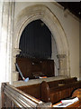 TM0081 : Organ of St.John the Baptist Church by Geographer