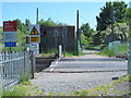 Level crossing, Slipe Lane, EN10