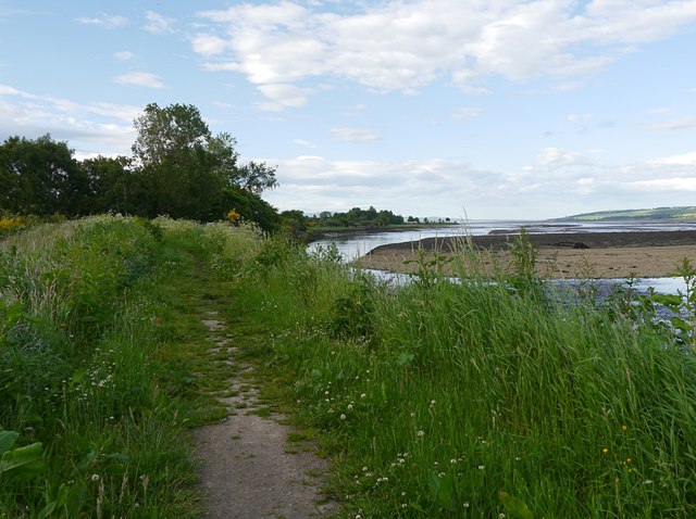 Path along by the Cromarty Firth