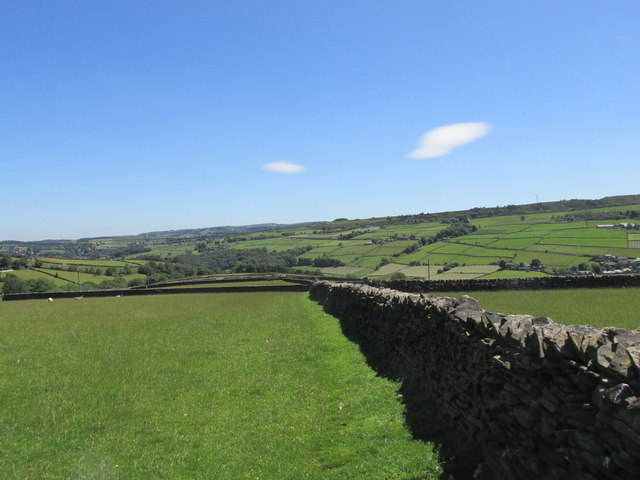 Wallside footpath.