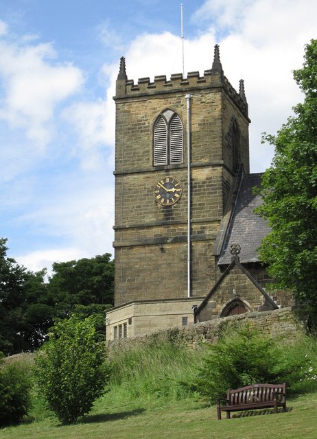 Blackwell - tower of St Werburgh's Church