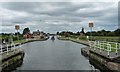 Leaving Pollington Lock