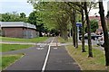 SJ3290 : Cycle path, Seacombe by El Pollock